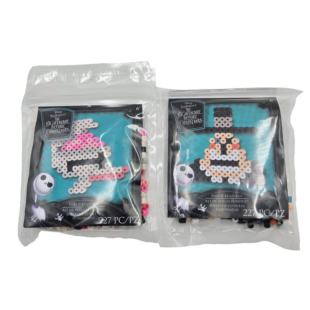Nightmare Before Christmas Perler Fused Bead Kits With Patterns Dr. Finkelstein